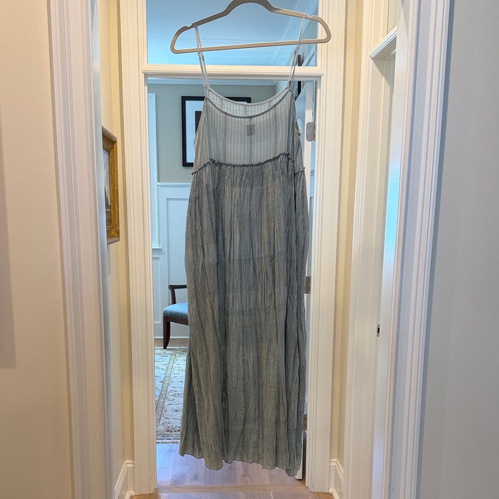 Maku Light Blue Maxi Dress - Picture 6 of 7